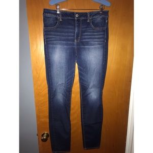 American Eagle High Rise Jegging 14L